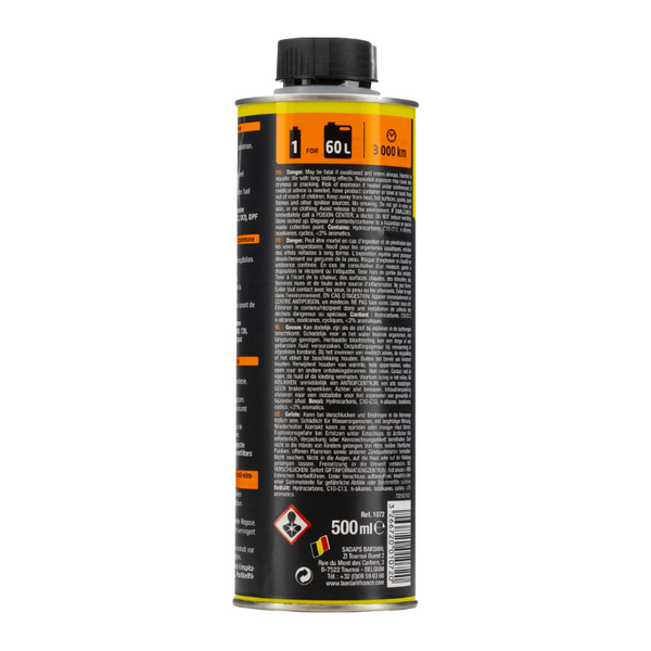 Присадка комплексна в дизельне паливо COMMON RAIL DIESEL ADDITIVE BARDAHL 0,5 л 1072 45997 фото