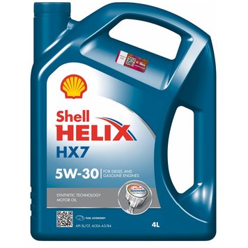 Shell Helix HX7 5W-30 (4 л) моторна олива 2590 фото