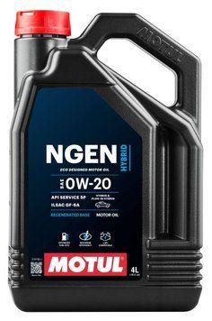 Моторна олива MOTUL NGEN HYBRID 0W20 111902 фото