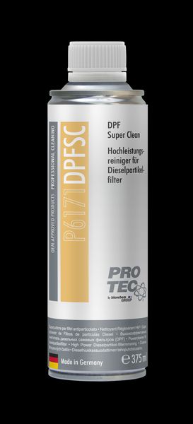 Очисник фільтра сажі добавка в паливо DPF Super Clean PRO-TEC 375мл рідина для промивання P6171 фото