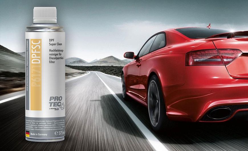 Очисник фільтра сажі добавка в паливо DPF Super Clean PRO-TEC 375мл рідина для промивання P6171 фото