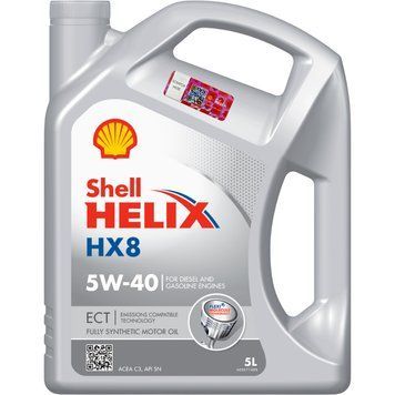 Shell Helix HX8 ECT 5W-40 моторна олива 21694 фото
