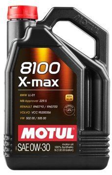 Моторна олива MOTUL 8100 X-MAX 0W30 5L 106571 фото