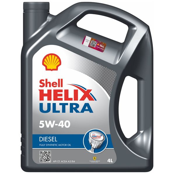 Shell Helix Diesel Ultra 5W-40 (4 л) моторна олива 1058 фото