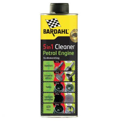 Очисник бензинового двигуна BARDAHL ENGINE CLEANER 5 In 1 0,5л 2372B 57995 фото